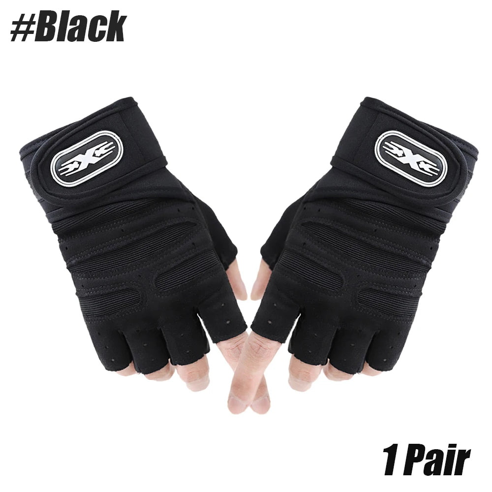 Workout Handschuhe – Rutschfeste Trainingshandschuhe (1 Paar), Überlegener Grip & Handflächenschutz für Gewichtheben, Fitness, Gym & Radfahren