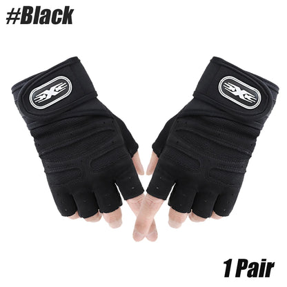 Workout Handschuhe – Rutschfeste Trainingshandschuhe (1 Paar), Überlegener Grip & Handflächenschutz für Gewichtheben, Fitness, Gym & Radfahren