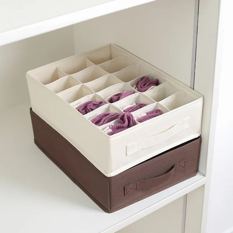 Schubladen-Organizer für Unterwäsche – Waschbare Aufbewahrungsbox für BHs, Socken & Leggings
