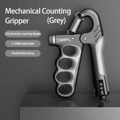 Verstellbarer Handtrainer 5–100 kg – Griffkraft- und Handgelenk-Stärker für Fitness, Muskelaufbau und Rehabilitation
