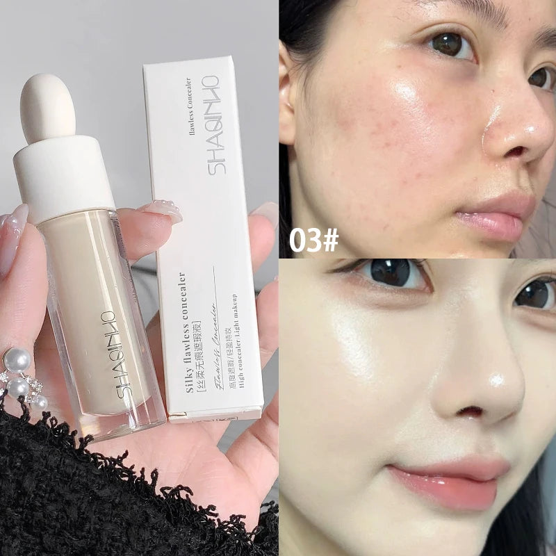 Hydrating Concealer – Kaschiert Augenringe & Glättet Tränensäcke | Langanhaltende, Nicht-klumpende Formel