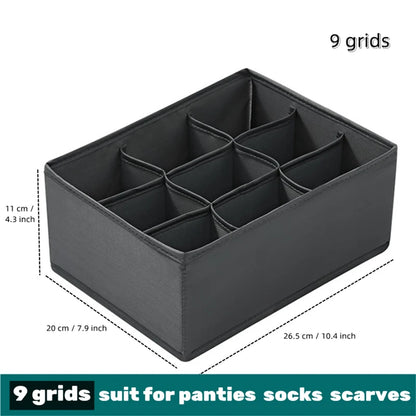 Schubladen-Organizer für Unterwäsche – Waschbare Aufbewahrungsbox für BHs, Socken & Leggings