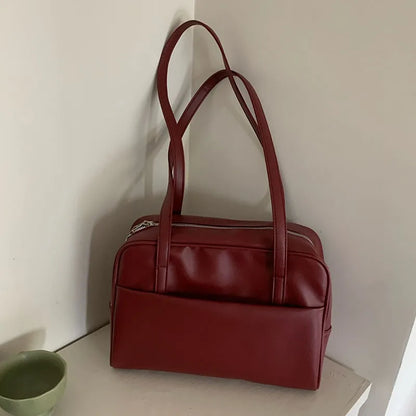 Koreanischer Stil Damen-Umhängetasche mit großem Fassungsvermögen – Vielseitige Vintage-Achsel-Tasche, Herbst 2025, Neue Ankunft Tote-Bag