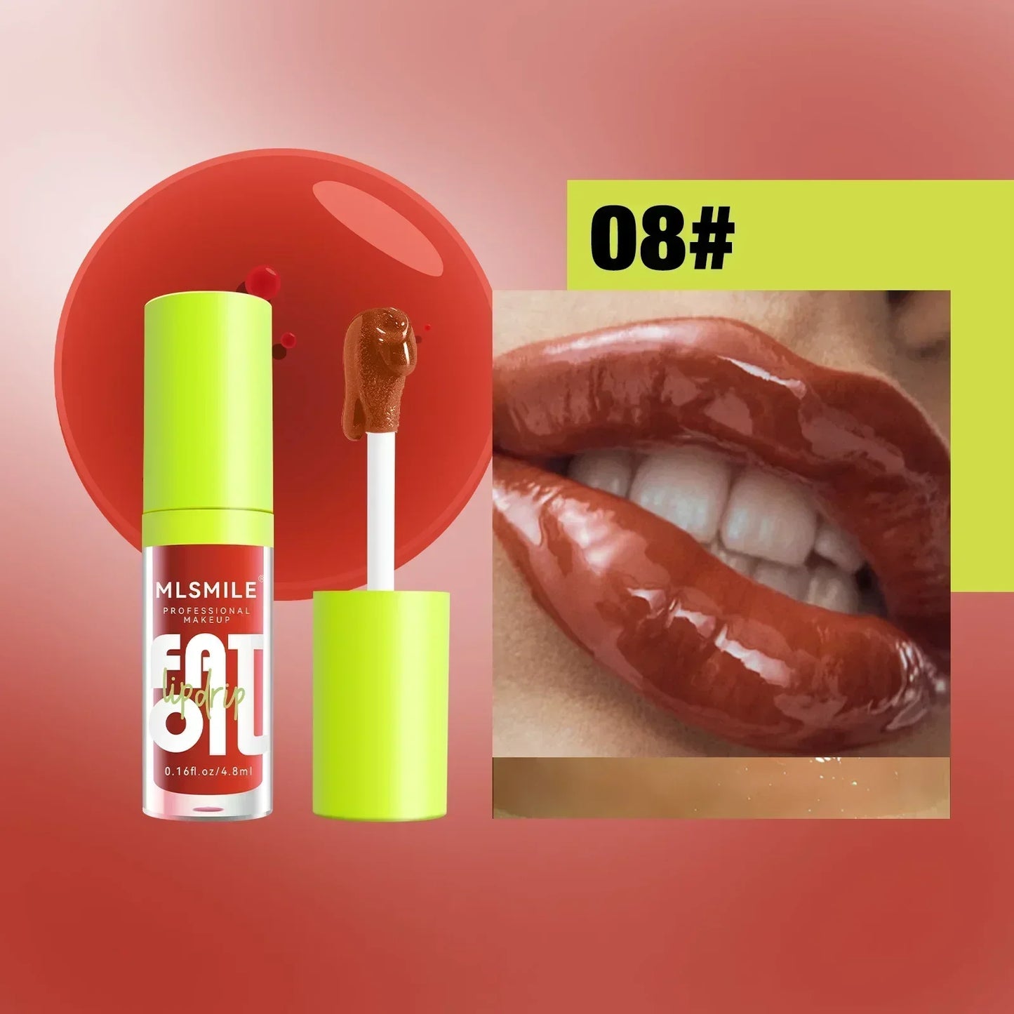 Klarer Crystal Jelly Lip Gloss – Feuchtigkeitsspendendes Lip Oil, Nicht-Klebrig, Glänzendes Sexy Finish | Koreanischer Trend Lip Glaze