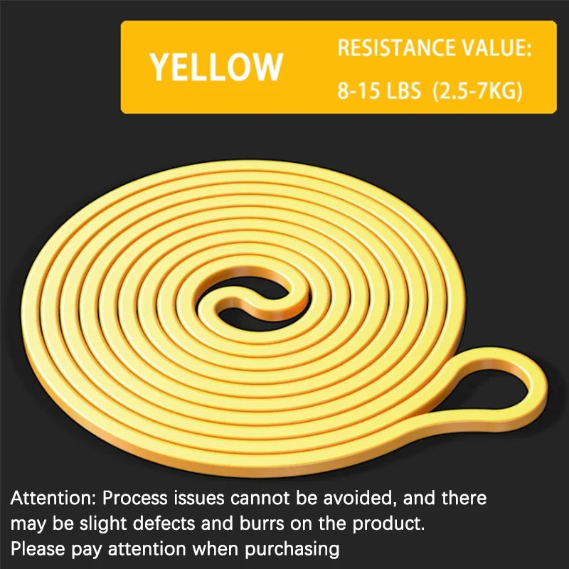 175–250 lbs Yoga Mehrzweck Fitness-Band – Verstärktes, Schwerlast Elastisches Widerstandsband, Stretching Band, Starker Kreis“