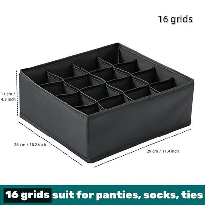 Schubladen-Organizer für Unterwäsche – Waschbare Aufbewahrungsbox für BHs, Socken & Leggings