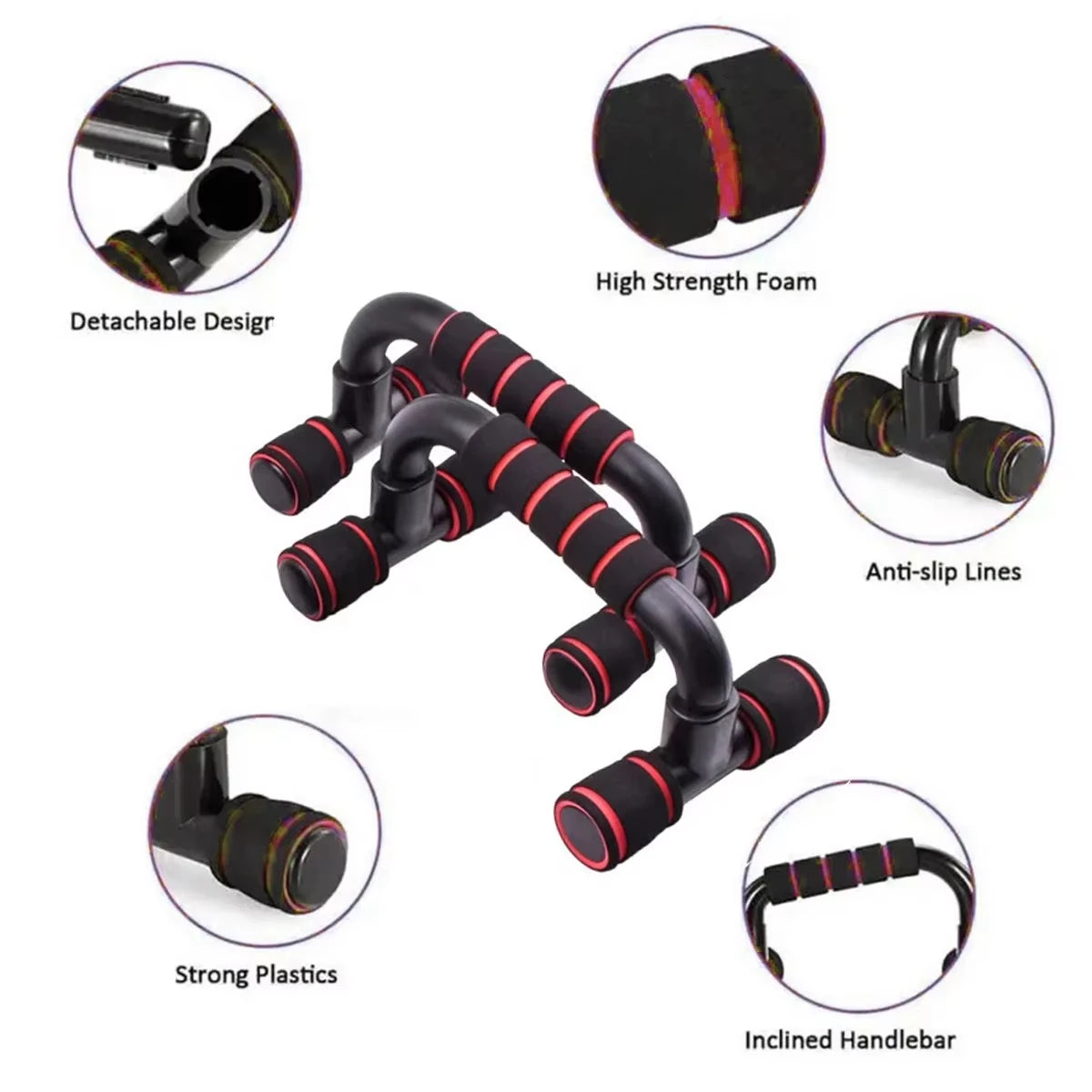 12-teiliges Ab-Roller Set – Bauchmuskeltrainer & Push-Up Unterstützung für Home Gym, Fitnessgeräte für Indoor Training