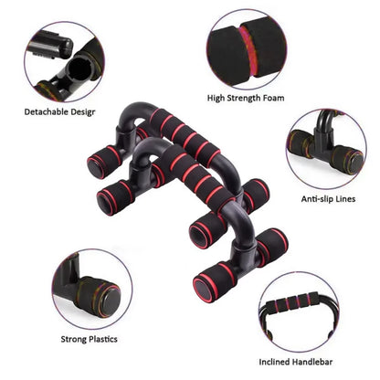 12-teiliges Ab-Roller Set – Bauchmuskeltrainer & Push-Up Unterstützung für Home Gym, Fitnessgeräte für Indoor Training