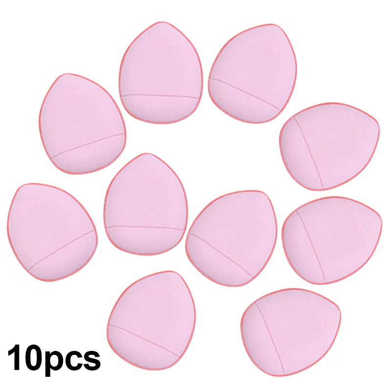 5/10 Stück Mini-Finger-Pads – kleine Air-Cushion-Puder-Schwämme für Foundation, Concealer, BB Cream, Kosmetik-Applikatoren, Make-up-Tools