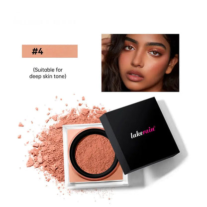 Square Box Setting Powder – Natürlicher Concealer, Langanhaltend, Fixiert Make-up, Nude-Finish Puder