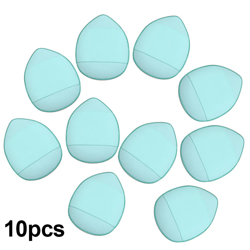 5/10 Stück Mini-Finger-Pads – kleine Air-Cushion-Puder-Schwämme für Foundation, Concealer, BB Cream, Kosmetik-Applikatoren, Make-up-Tools