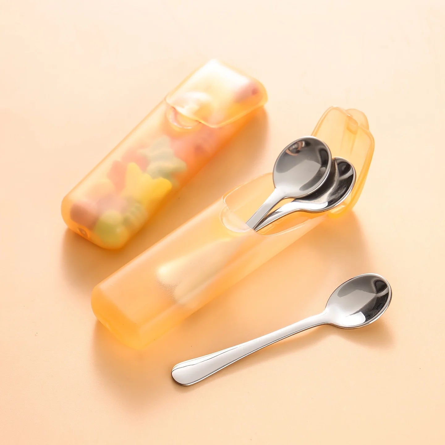 12 Stück tragbare Zahnstocherbox / Pillendose – Mini Kunststoffbehälter für Reisen, Tabletten, Zahnseide & Vitamine