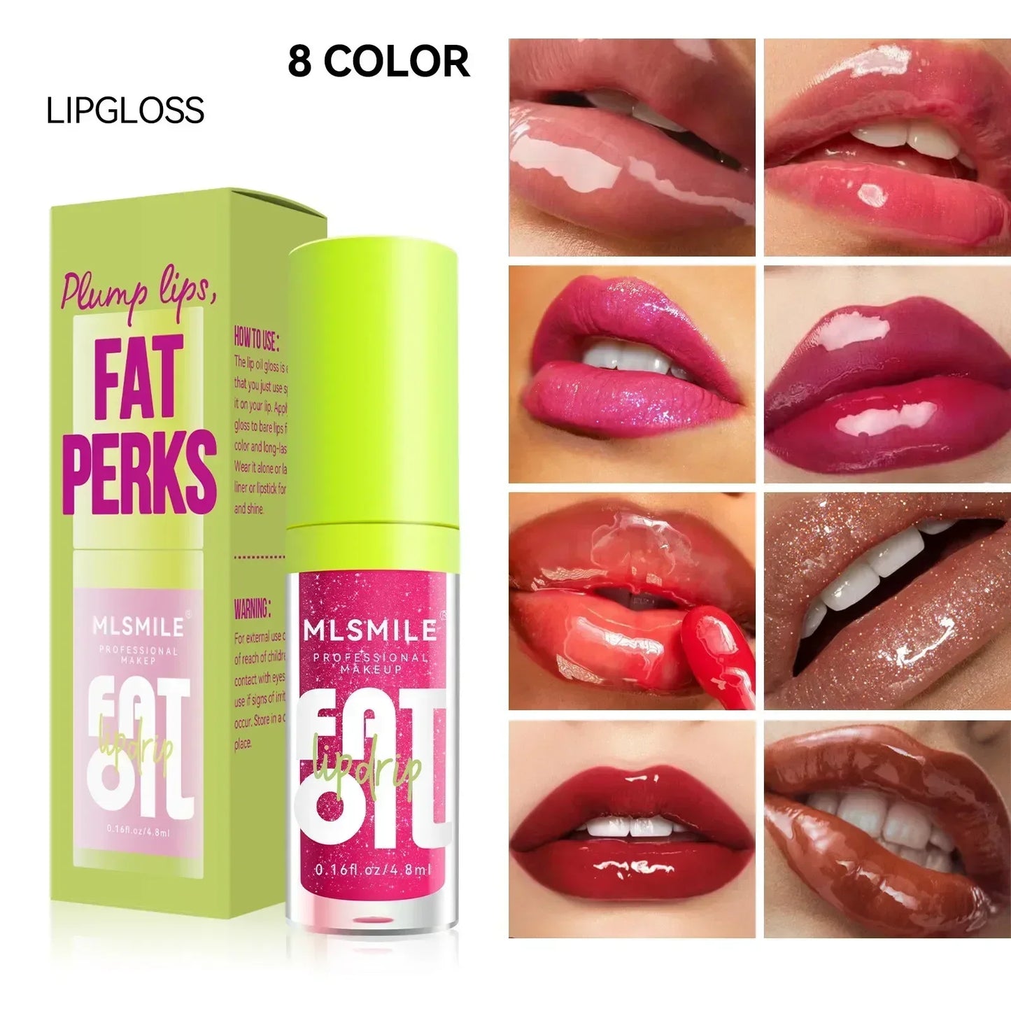 Klarer Crystal Jelly Lip Gloss – Feuchtigkeitsspendendes Lip Oil, Nicht-Klebrig, Glänzendes Sexy Finish | Koreanischer Trend Lip Glaze