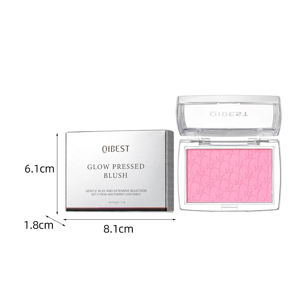 3D Relief Puder-Rouge – Pfirsich, Pink & Koralle · Gepresstes Blush für frische Wangen · Kontur & Aufhellender Effekt · Professionelles Gesichtsmake-up