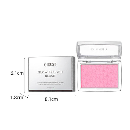 3D Relief Puder-Rouge – Pfirsich, Pink & Koralle · Gepresstes Blush für frische Wangen · Kontur & Aufhellender Effekt · Professionelles Gesichtsmake-up