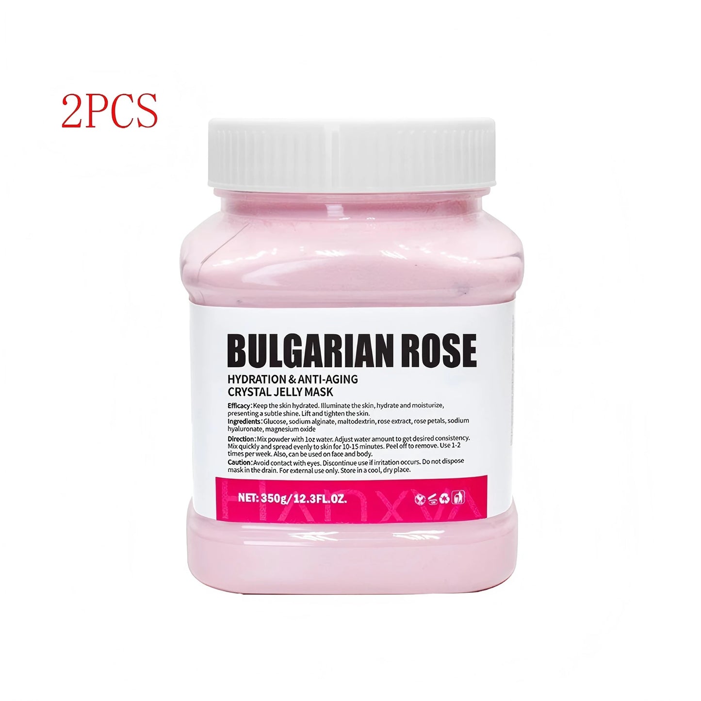 Professionelle Rosen-Hydro-Jelly-Maske – glättende, hydratisierende & nährende Peel-Off Gelmaske für das Gesicht