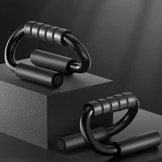 S-Typ Push-Up Stange – Anti-Rutsch Schaumgriff, Stahlrahmen für Brusttraining