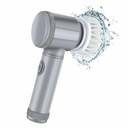 5-in-1 Electric Cleaning Brush Rechargeable IPX6 Waterproof Electric Shoe Polisher Wireless Automatic Electric Spin Scrubber