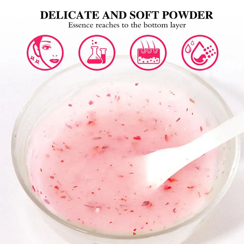 Professionelle Rosen-Hydro-Jelly-Maske – glättende, hydratisierende & nährende Peel-Off Gelmaske für das Gesicht