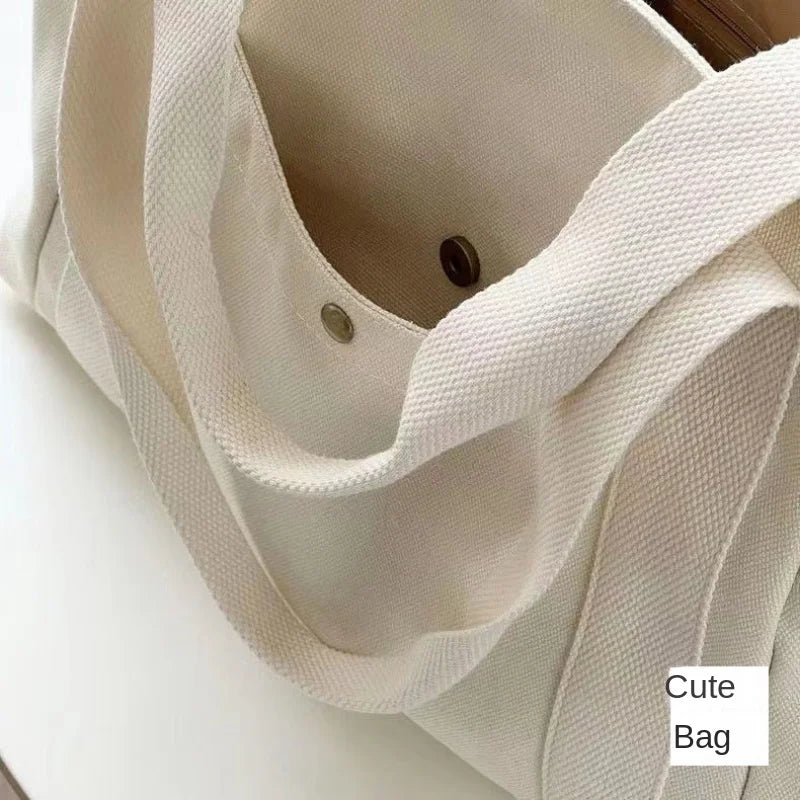 Große Canvas-Damenhandtasche