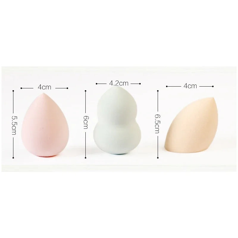 100/50/20/10 Stück Make-up-Schwamm – Weiche Air-Cushion Cosmetics Blender Puffs, Eierförmige Schwämme, Superweiche Make-up-Tools (Großhandel)
