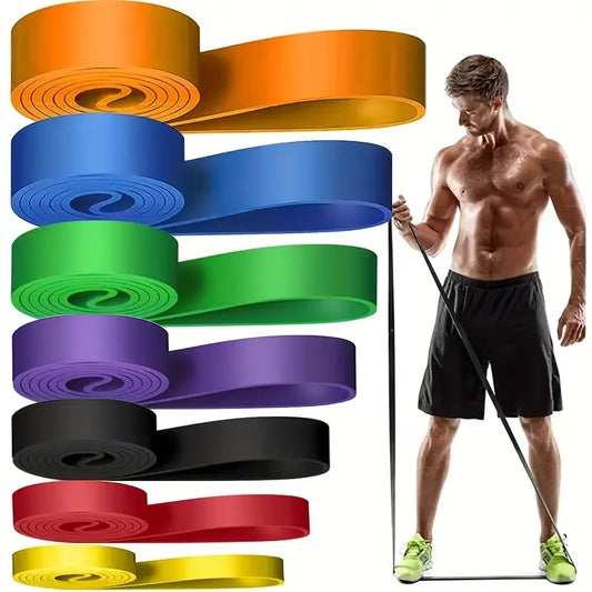 175–250 lbs Yoga Mehrzweck Fitness-Band – Verstärktes, Schwerlast Elastisches Widerstandsband, Stretching Band, Starker Kreis“