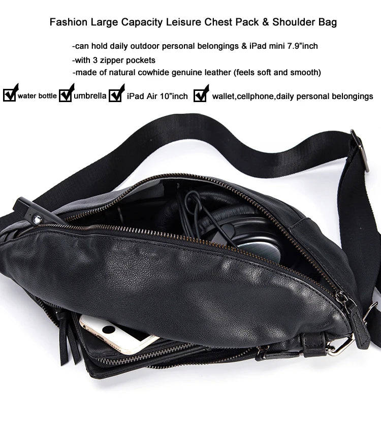 Herren-Brusttasche