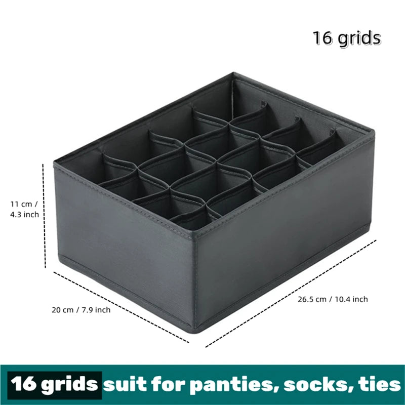 Schubladen-Organizer für Unterwäsche – Waschbare Aufbewahrungsbox für BHs, Socken & Leggings