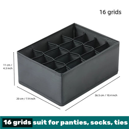 Schubladen-Organizer für Unterwäsche – Waschbare Aufbewahrungsbox für BHs, Socken & Leggings