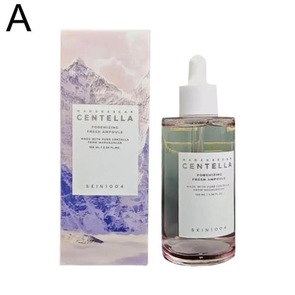 Centella Asiatica Serum & Korean Centella Toner Hellt die Haut auf, spendet intensive Feuchtigkeit, verfeinert Poren und unterstützt die Reduktion von Akne – die ideale Pflege für ein strahlendes Hautbild.