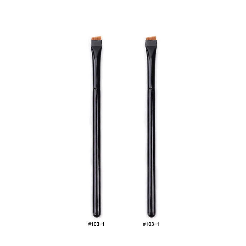 1/2/3 Stück Professioneller Augen-Make-up-Pinsel  Flacher Eyeliner-Pinsel | Augenbrauenpinsel | Lippen-Make-up-Pinsel | Augen-Patch-Make-up-Werkzeug