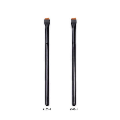 1/2/3 Stück Professioneller Augen-Make-up-Pinsel  Flacher Eyeliner-Pinsel | Augenbrauenpinsel | Lippen-Make-up-Pinsel | Augen-Patch-Make-up-Werkzeug