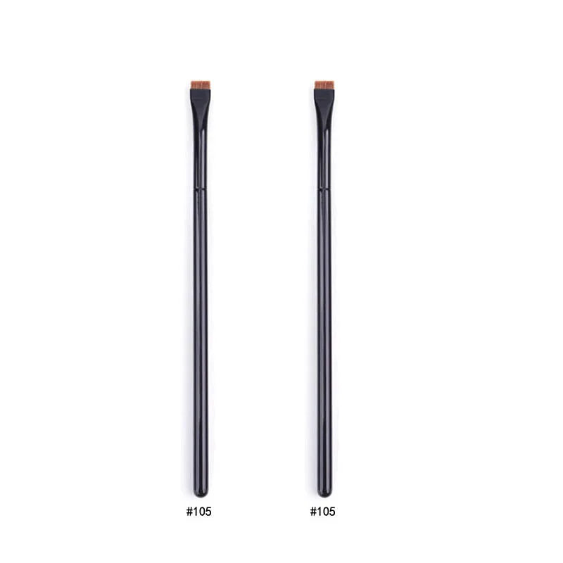 1/2/3 Stück Professioneller Augen-Make-up-Pinsel  Flacher Eyeliner-Pinsel | Augenbrauenpinsel | Lippen-Make-up-Pinsel | Augen-Patch-Make-up-Werkzeug