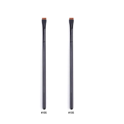 1/2/3 Stück Professioneller Augen-Make-up-Pinsel  Flacher Eyeliner-Pinsel | Augenbrauenpinsel | Lippen-Make-up-Pinsel | Augen-Patch-Make-up-Werkzeug
