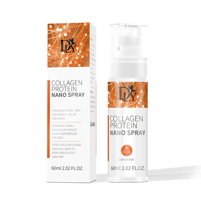 Nano-Löslicher Kollagen-Film-Masken- und Serum-Spray-Set – Anti-Falten Gesichtspflege, Feuchtigkeitsspendend & Aufhellend, Hautstraffendes Pflege-Set