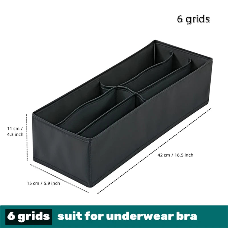 Schubladen-Organizer für Unterwäsche – Waschbare Aufbewahrungsbox für BHs, Socken & Leggings