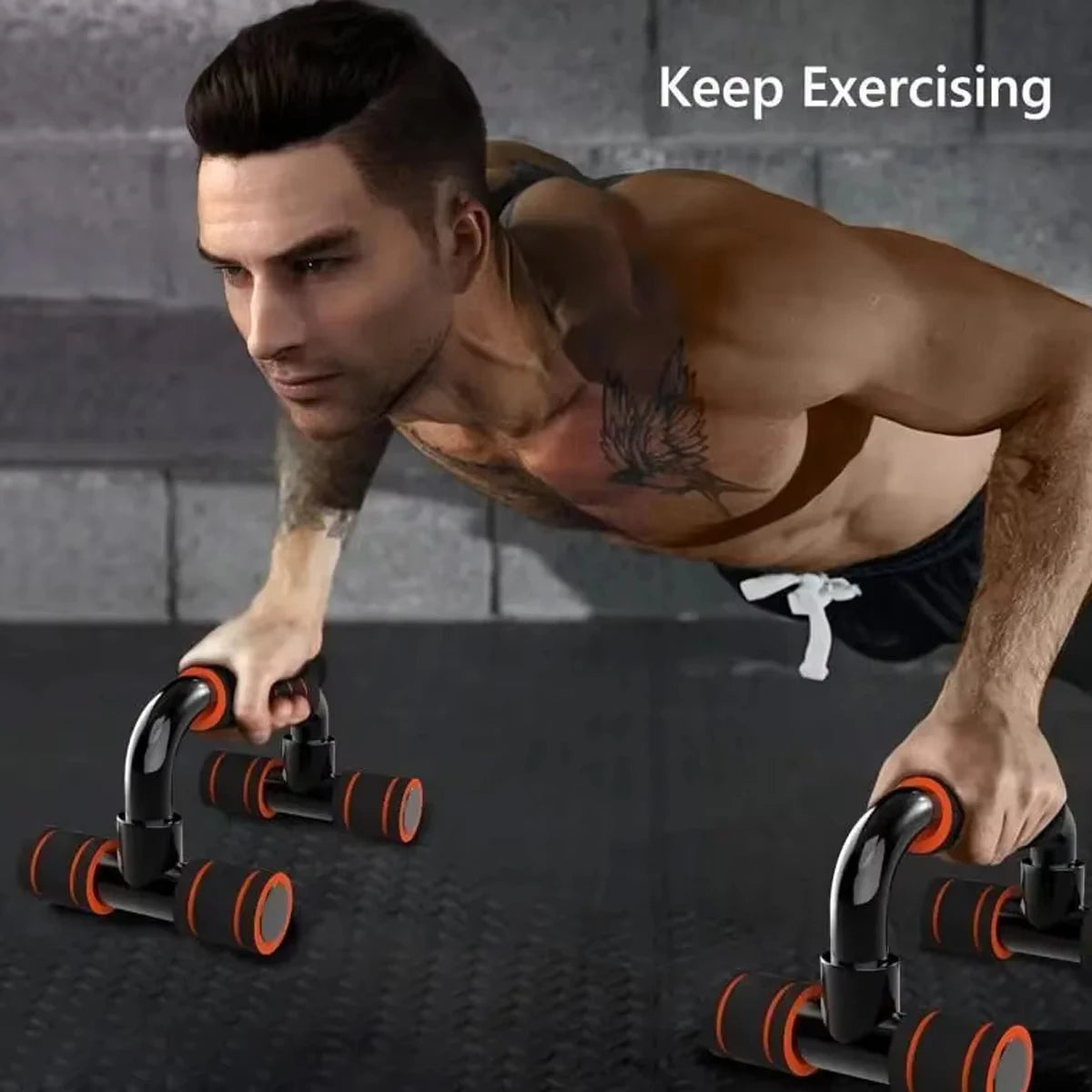 12-teiliges Ab-Roller Set – Bauchmuskeltrainer & Push-Up Unterstützung für Home Gym, Fitnessgeräte für Indoor Training