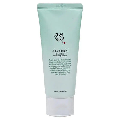Fresh Green Plum Gesichtsreiniger – Reinigt die Haut gründlich, Frisches Grüner-Pflaumen-Gel für klare und reine Haut