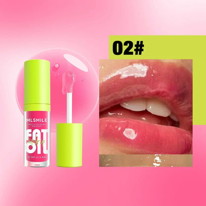 Klarer Crystal Jelly Lip Gloss – Feuchtigkeitsspendendes Lip Oil, Nicht-Klebrig, Glänzendes Sexy Finish | Koreanischer Trend Lip Glaze
