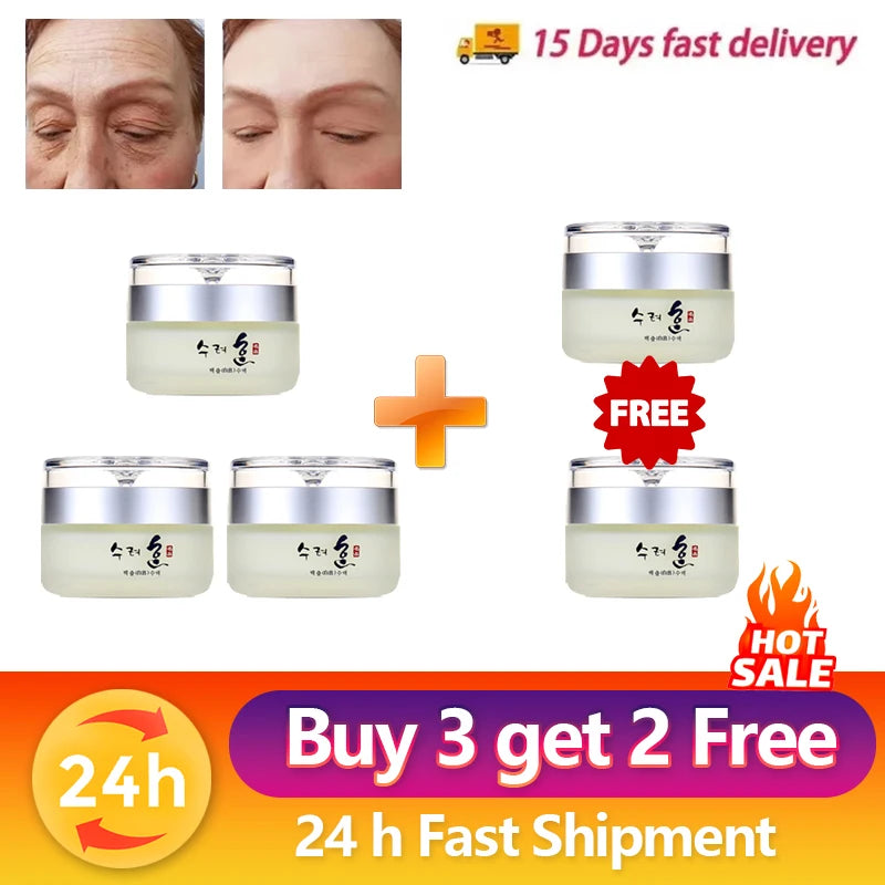 50g Kollagen Anti-Falten Straffende Gesichtscreme – Tiefe Feuchtigkeit, Reduziert feine Linien, Lifting, Anti-Aging & Aufhellung – Koreanische Gesichtspflege