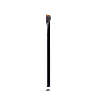 1/2/3 Stück Professioneller Augen-Make-up-Pinsel  Flacher Eyeliner-Pinsel | Augenbrauenpinsel | Lippen-Make-up-Pinsel | Augen-Patch-Make-up-Werkzeug
