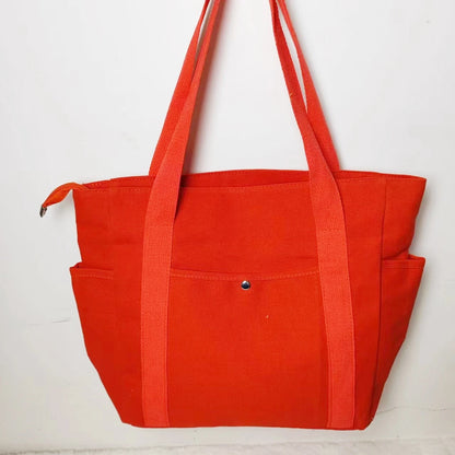 Große Canvas-Damenhandtasche