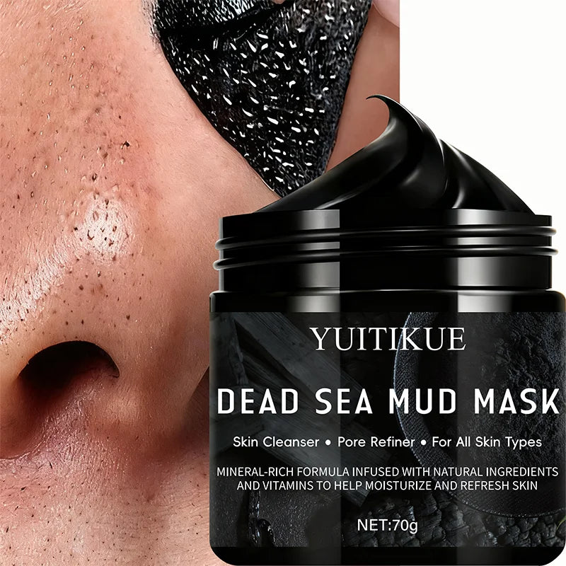 Totes-Meer-Schlamm-Gesichtsmaske – mineralreiche Feuchtigkeitsmaske für alle Hauttypen, reinigend und aufhellend