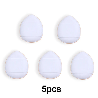 5/10 Stück Mini-Finger-Pads – kleine Air-Cushion-Puder-Schwämme für Foundation, Concealer, BB Cream, Kosmetik-Applikatoren, Make-up-Tools