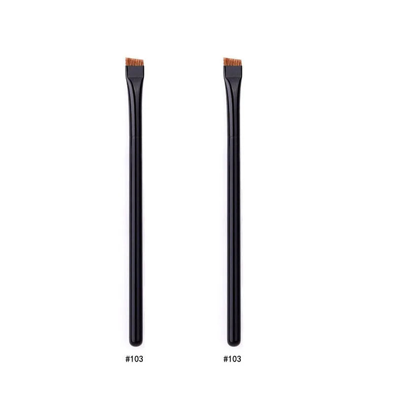 1/2/3 Stück Professioneller Augen-Make-up-Pinsel  Flacher Eyeliner-Pinsel | Augenbrauenpinsel | Lippen-Make-up-Pinsel | Augen-Patch-Make-up-Werkzeug