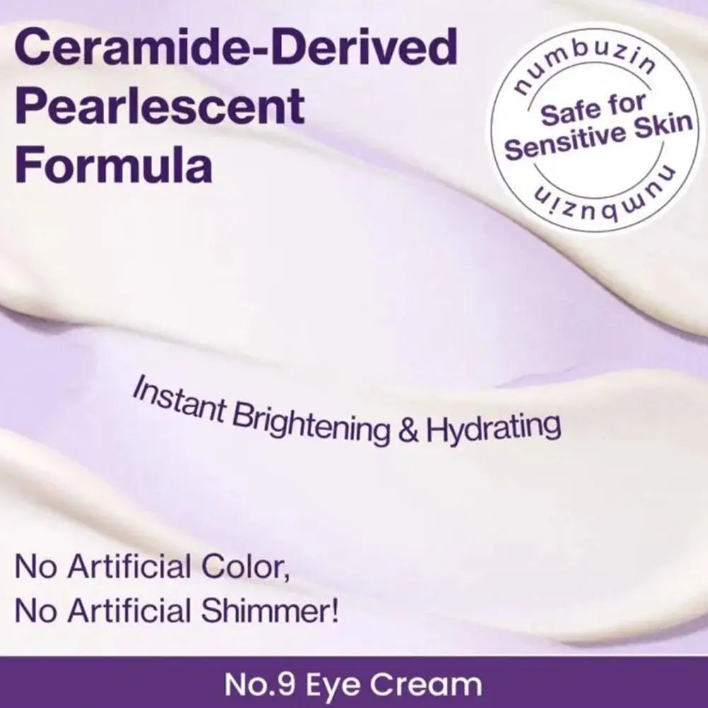 No. 9 Augencreme – Numbuzin NAD+ Retinol Volumetox Eye Cream mit 50 Peptiden. No. 9+ NAD+ Bio Lifting Essence – Originalmarke für professionelle Gesichtspflege.