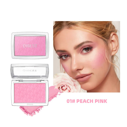 3D Relief Puder-Rouge – Pfirsich, Pink & Koralle · Gepresstes Blush für frische Wangen · Kontur & Aufhellender Effekt · Professionelles Gesichtsmake-up