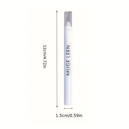 1 Stück Glitzer-Highlighter-Stift, perlmutt-matt in Weiß und Silber, zum Aufhellen. Langanhaltender, glänzender Lidschatten-Stick für strahlendes Augen- und Gesichtsmake-up.