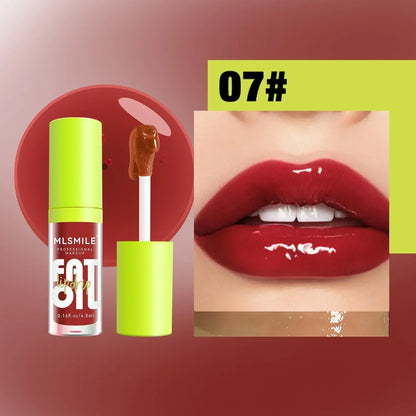 Klarer Crystal Jelly Lip Gloss – Feuchtigkeitsspendendes Lip Oil, Nicht-Klebrig, Glänzendes Sexy Finish | Koreanischer Trend Lip Glaze