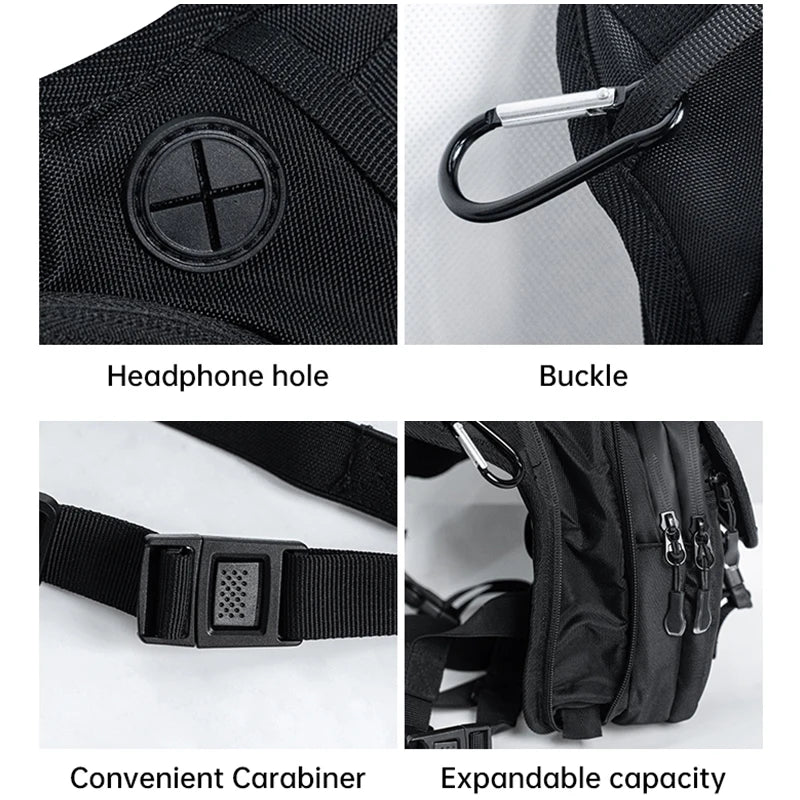 Motorcycle Drop-Leg-Tasche – Wasserdicht & Unisex